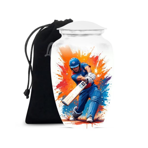 Cricket Cremation Urns for Human Ashes – Sports Funeral Urns for Adult Female & Male
