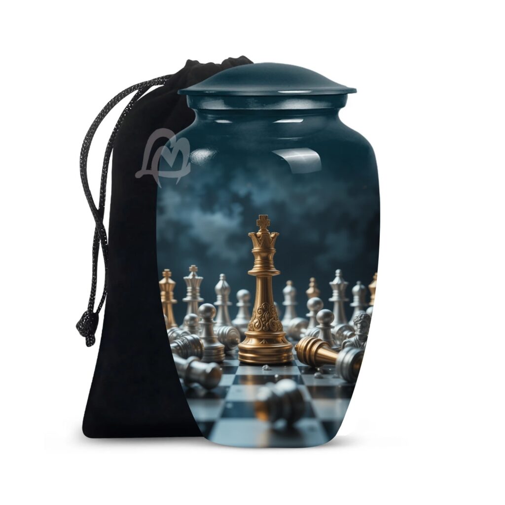 Burial Cremation Urns for Mom & Dad - Human Memorial Urn for Women & Men.
