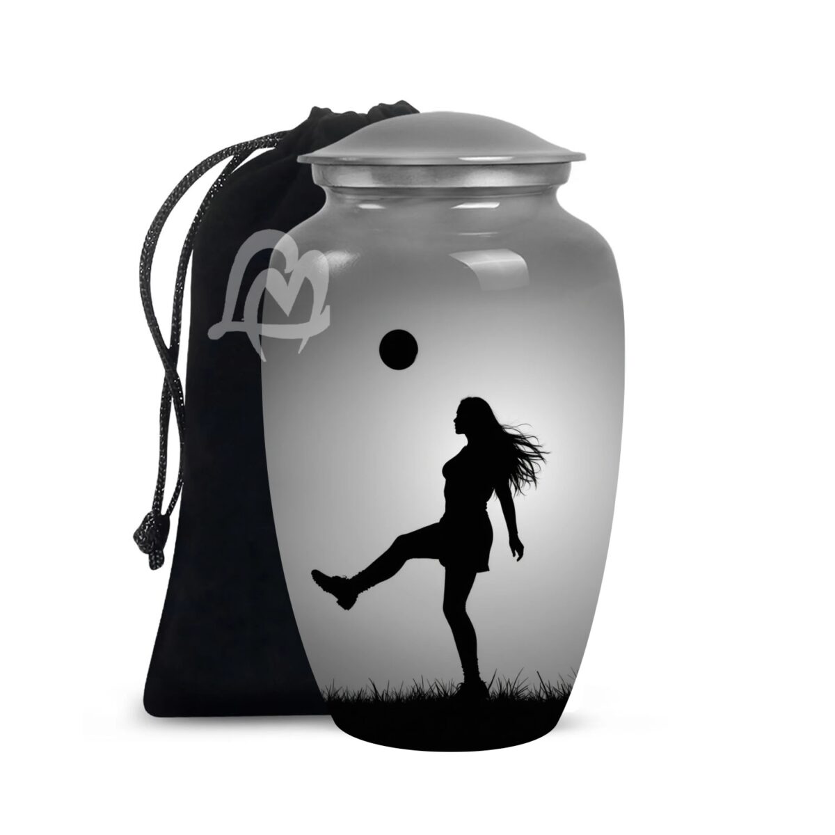 Elegant Large Memorial Cremation Urn for Human Ashes - Perfect Tribute for Loved Ones.