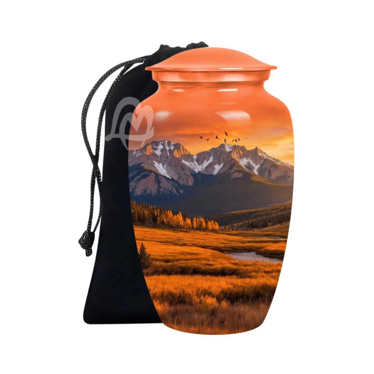 Sunset Magical Cremation Urn For Human Ashes | Cremation Urn For Adults,