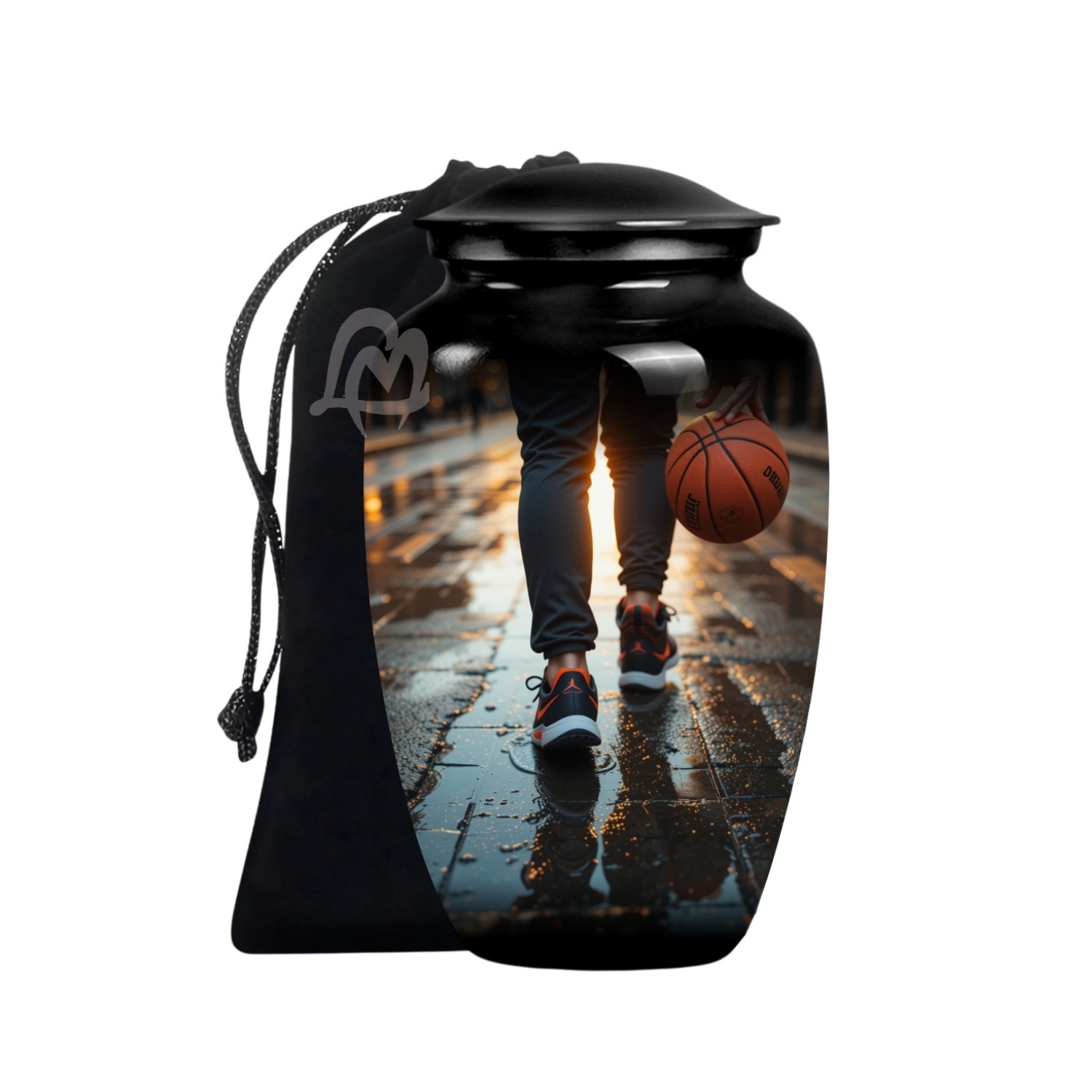 Basketball Urn - Basketball Player Cremation Urn - Basketball Urn - Sports Urn Basketball Urn - Basketball Player Cremation Urn - Basketball Urn - Sports Urn
