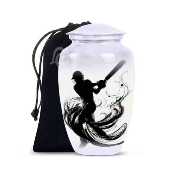 Cricket Cremation Urns for Human Ashes – Sports Funeral Urns for Adult Female & Male