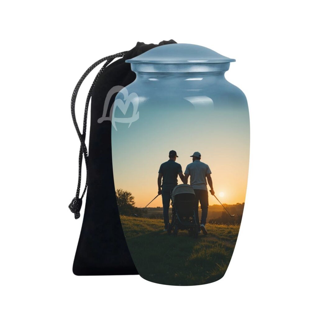 Golf Urns for Human Ashes Adult Female Urn, for Female Male, Golfer Cremation Urns for Human Ashes