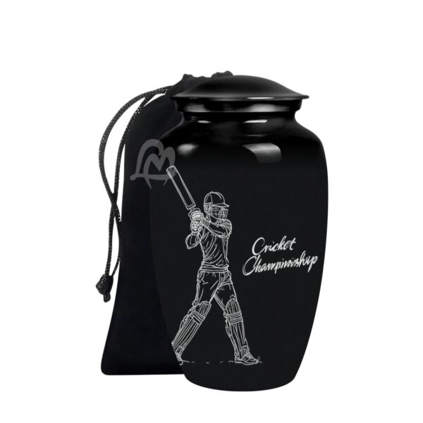 Cricket Cremation Urns for Human Ashes – Sports Funeral Urns for Adult Female & Male