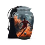 Elegant Large Memorial Cremation Urn for Human Ashes - Perfect Tribute for Loved Ones.