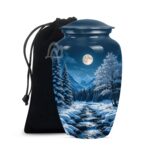 Snowflake Cremation Urns for Human Ashes – Funeral Urns for Adult Female & Male