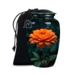 Colorful Flowers Urns for Human Ashes, Burial Urn for Adult, Cremation Urn Memorial Human Ashes