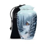 Snowflake Cremation Urns for Human Ashes – Funeral Urns for Adult Female & Male