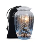 Snowflake Cremation Urns for Human Ashes – Funeral Urns for Adult Female & Male