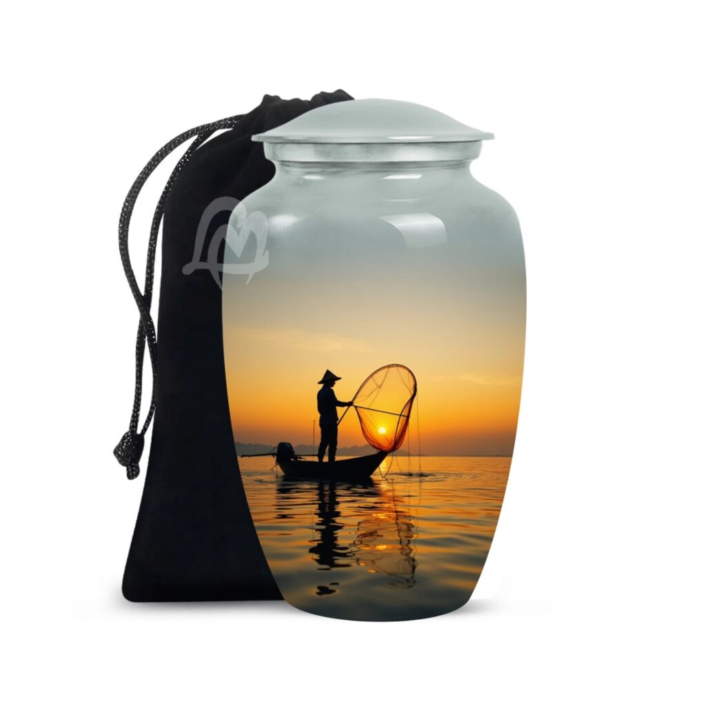 Ashes Suitable for Cemetery Burial Decorative Funeral Urns.