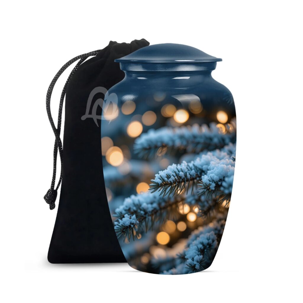 Snowflake Cremation Urns for Human Ashes – Funeral Urns for Adult Female & Male