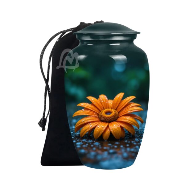 Container Jar Pot | Hand-Crafted Large Urn for Adult Cremation.