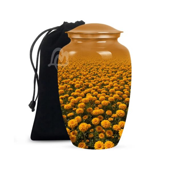 Container Jar Pot | Hand-Crafted Large Urn for Adult Cremation.