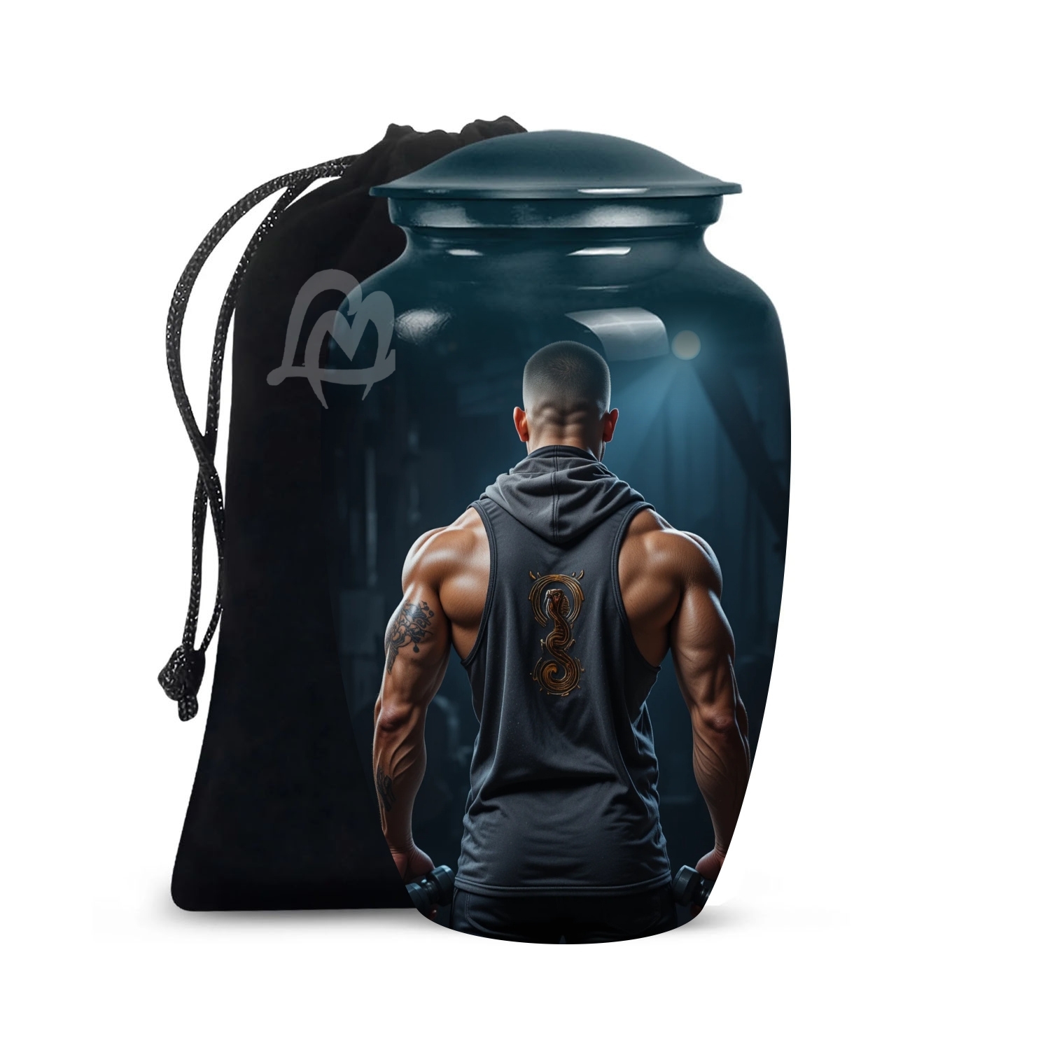 Gym Modern Memorial Cremation Urn for Ashes for Women with - 200 cu in Funeral Urns for Men and Women Gym Modern Memorial Cremation Urn for Ashes for Women with - 200 cu in Funeral Urns for Men and Women