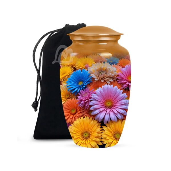 Container Jar Pot | Hand-Crafted Large Urn for Adult Cremation.