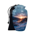 Snowflake Cremation Urns for Human Ashes – Funeral Urns for Adult Female & Male