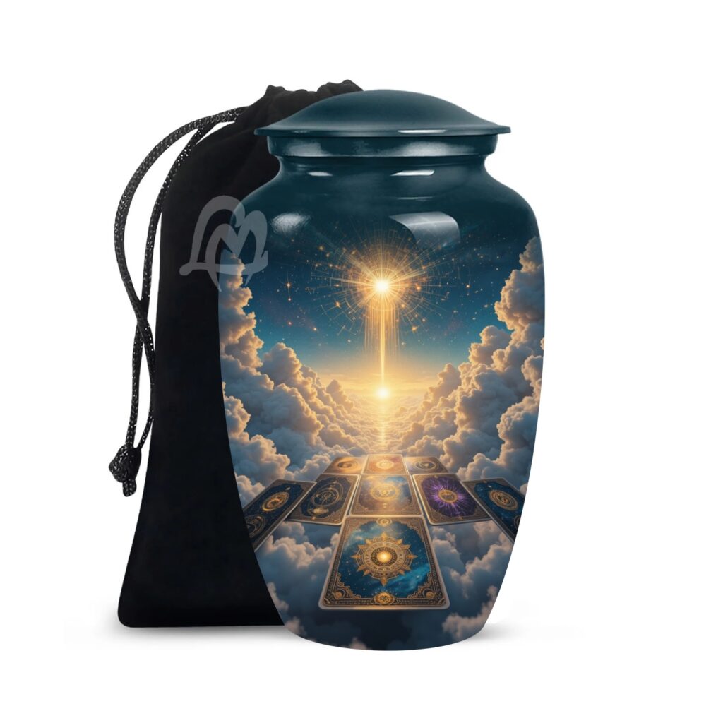 Cremation Urns for Human Ashes Adult Man and Woman - Decorative Funeral Urns