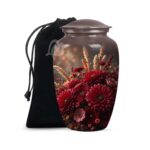 Container Jar Pot | Hand-Crafted Large Urn for Adult Cremation.