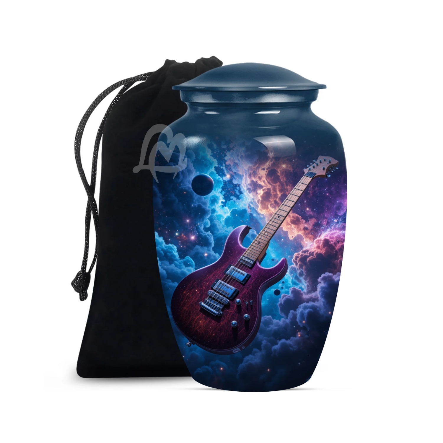 Guitar Cremation Aluminium Funeral Urns for Adult Human | Beautiful Style Handcrafted Burial Funeral Guitar Cremation Aluminium Funeral Urns for Adult Human | Beautiful Style Handcrafted Burial Funeral