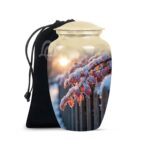 Snowflake Cremation Urns for Human Ashes – Funeral Urns for Adult Female & Male