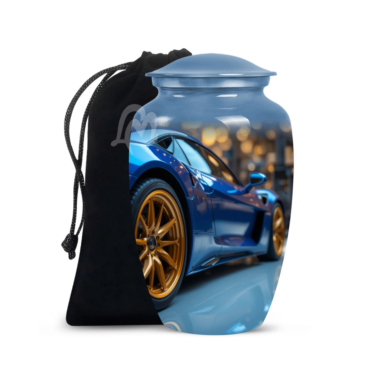 Car Cremation Urns for Human Ashes - Display Burial Urn at Home - Include Velvet Bag Car Cremation Urns for Human Ashes - Display Burial Urn at Home - Include Velvet Bag