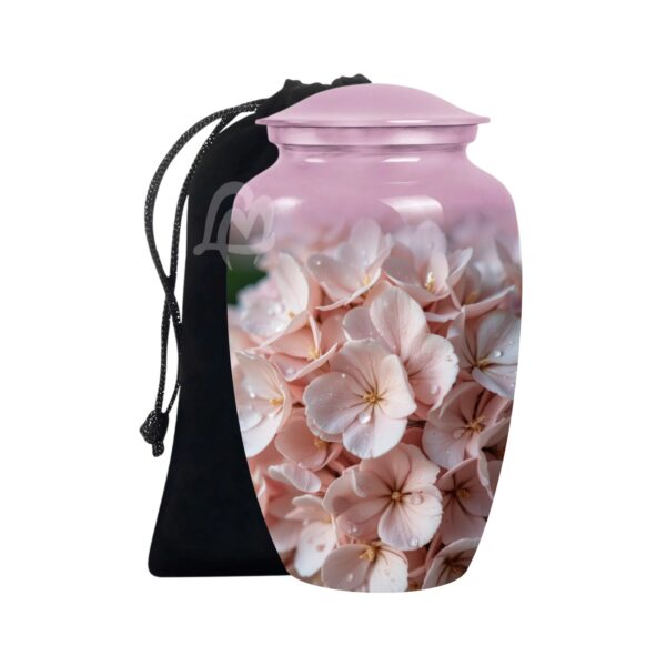 Colorful Flowers Urns for Human Ashes, Burial Urn for Adult, Cremation Urn Memorial Human Ashes