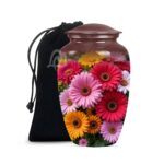 Container Jar Pot | Hand-Crafted Large Urn for Adult Cremation.