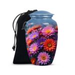 Container Jar Pot | Hand-Crafted Large Urn for Adult Cremation.