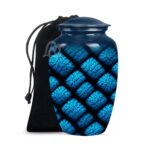 Pattern Cremation Urns for Human Ashes, Decorative Burial Urn for Adult Men and Women,