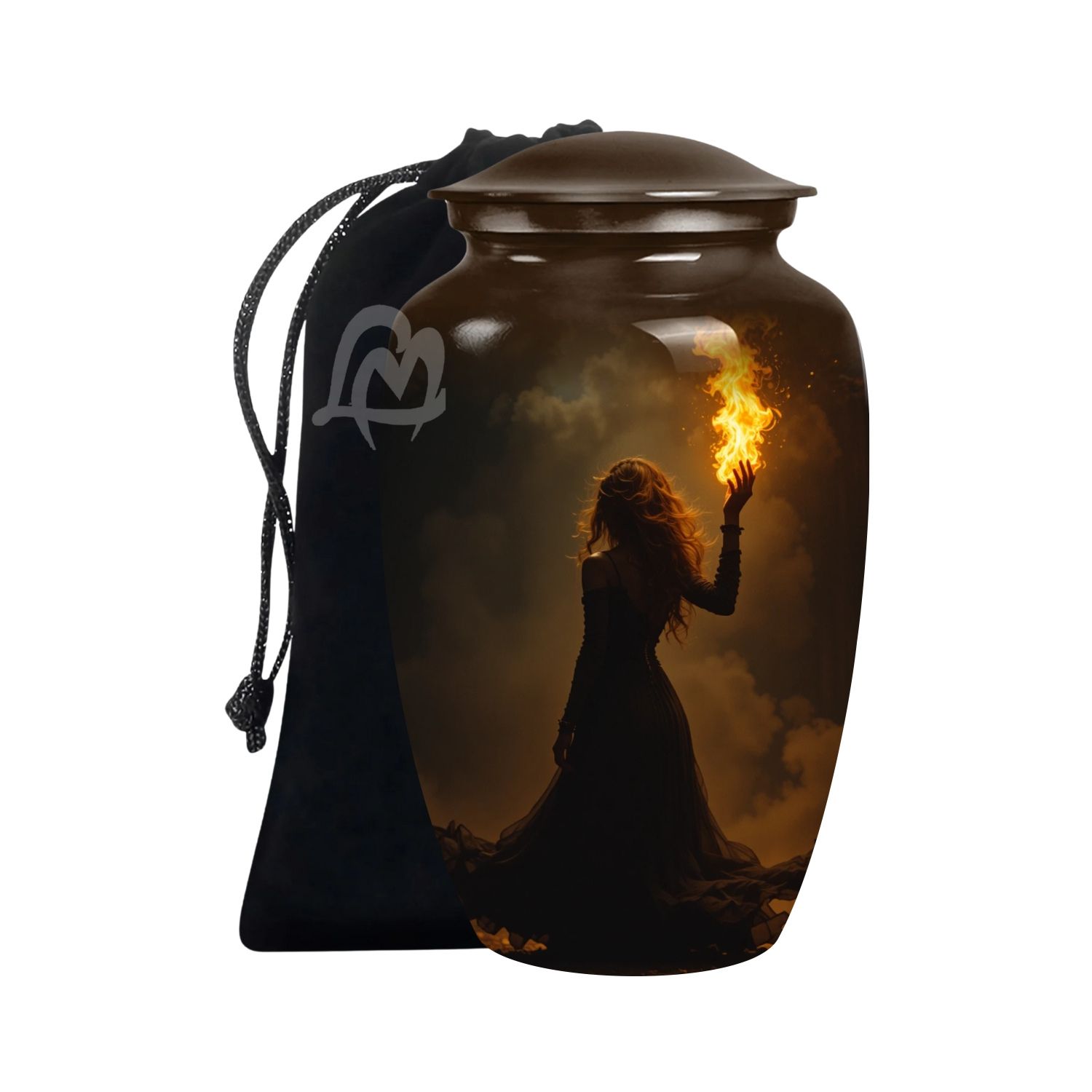 Soul Cremation Urn for Human Ashes Adult – Large Soul Urn for Women & Men with Secure Lid Soul Cremation Urn for Human Ashes Adult – Large Soul Urn for Women & Men with Secure Lid