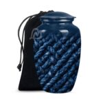 Pattern Cremation Urns for Human Ashes, Decorative Burial Urn for Adult Men and Women,