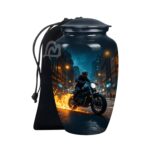 Completely Handcrafted with Velvet Protection Bag Funeral Burial, Decorative Adult.