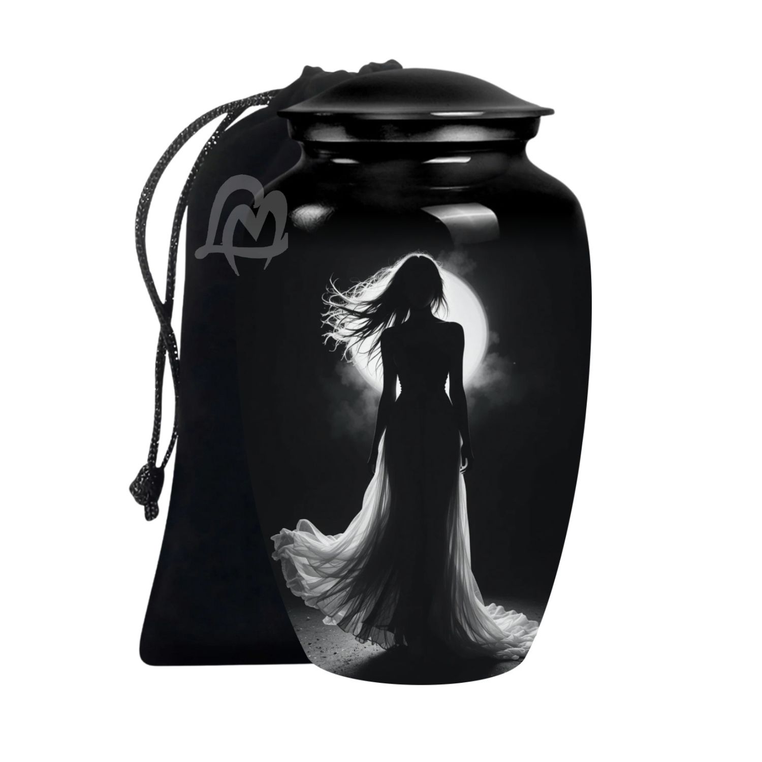 Soul Cremation Urn for Human Ashes Adult – Large Soul Urn for Women & Men with Secure Lid Soul Cremation Urn for Human Ashes Adult – Large Soul Urn for Women & Men with Secure Lid