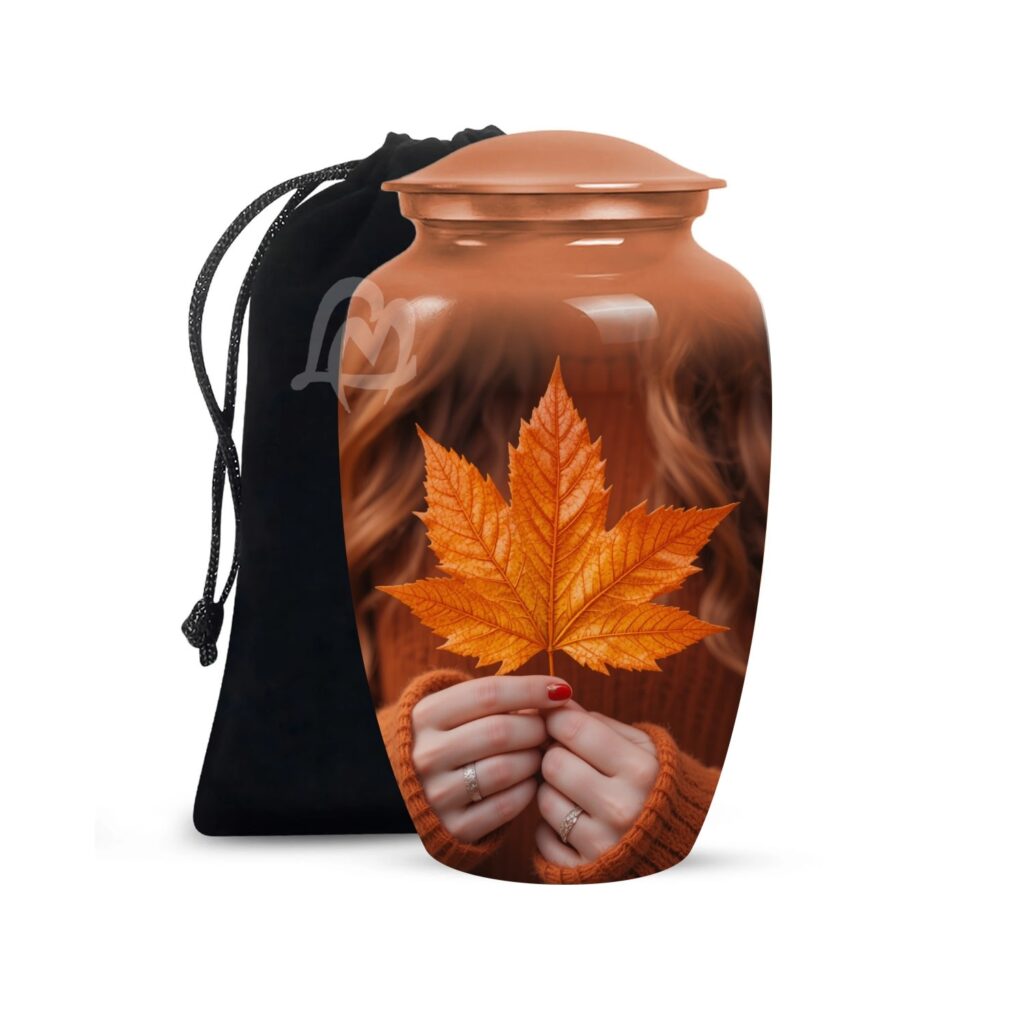 Adult Female, Cremation Decorative Handcrafted Gift for Ashes.