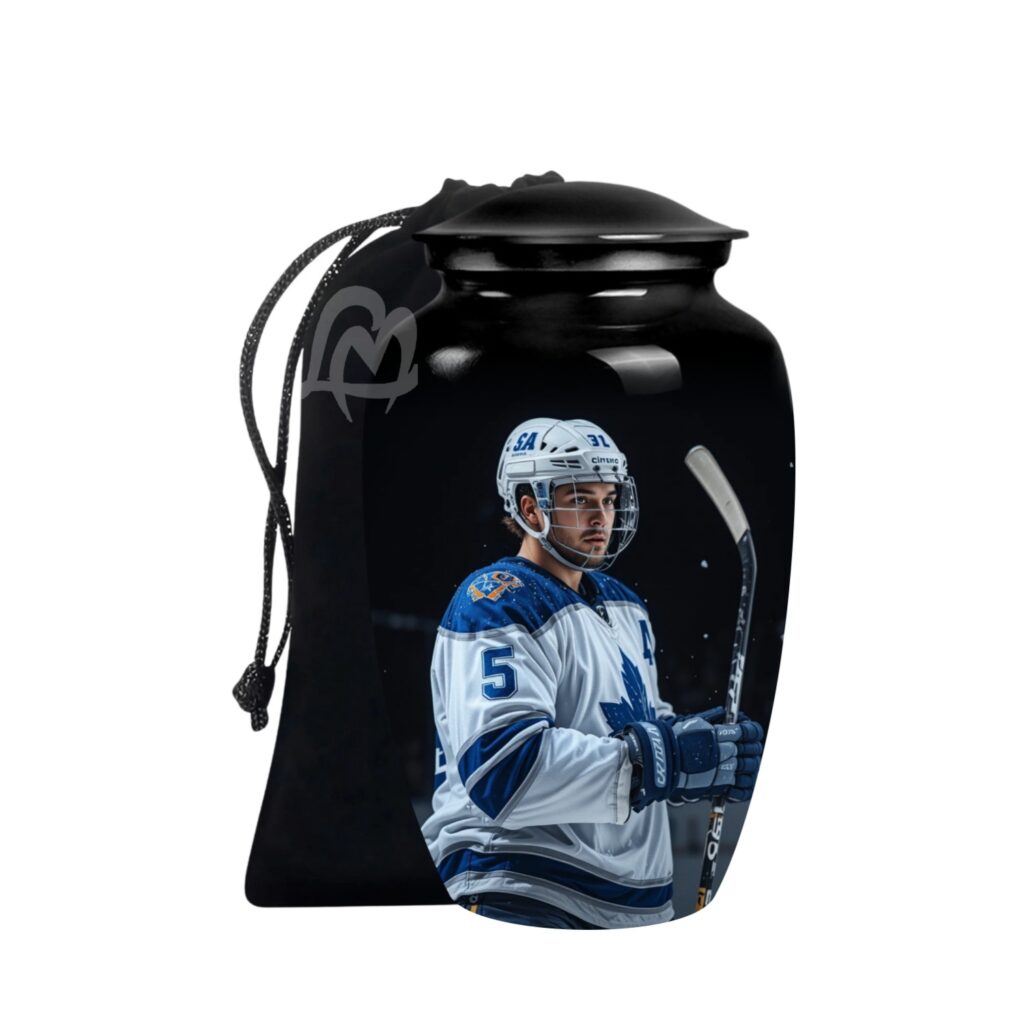 Adult Cremation URNS for Ashes- Hockey Cremation Urns for Human Ashes - Completely Handcrafted.