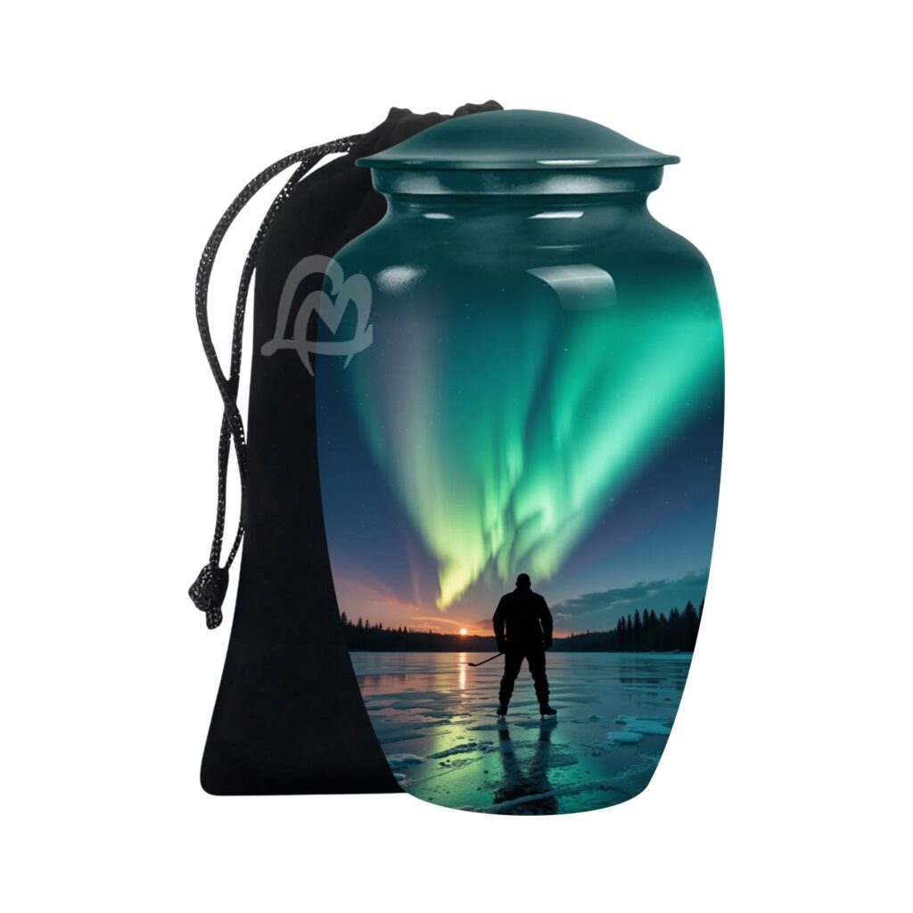 Adult Cremation URNS for Ashes- Hockey Cremation Urns for Human Ashes - Completely Handcrafted.