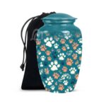 Handcrafted Burial Funeral Urns for Cremated Ash Remains Storage.