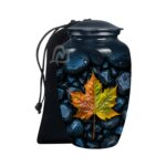 Maple Leaf Urns for Human Ashes Adult Male, Funeral Urn for Human Ashes