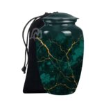 Decorative Modern Urn, Funeral Urns for Mom – Peaceful Marble Design Urns for Ashes.