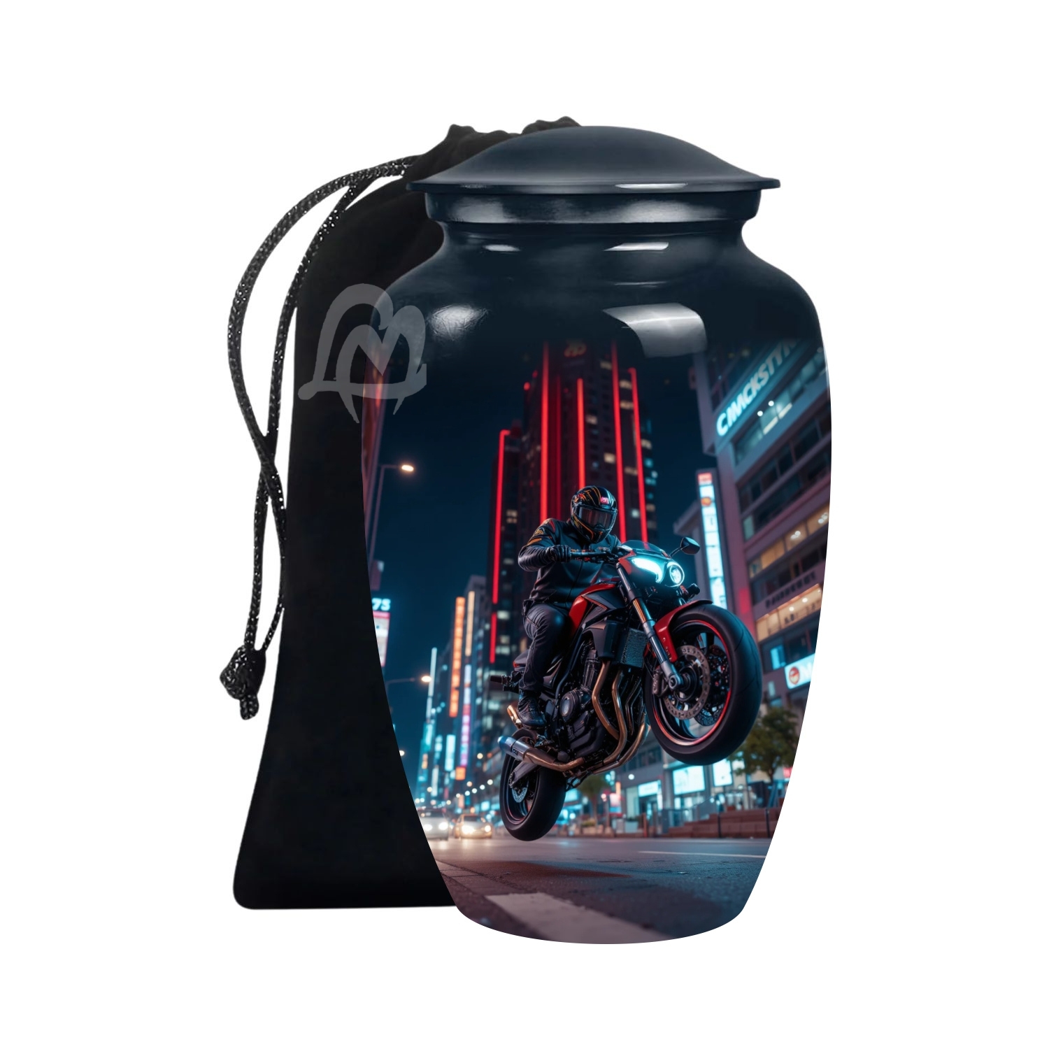 Bike Cremation Urn for Adult Human Ashes - Large Handcrafted Funeral Memorial Bike Cremation Urn for Adult Human Ashes - Large Handcrafted Funeral Memorial