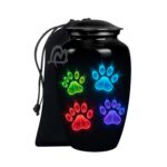 Handcrafted Burial Funeral Urns for Cremated Ash Remains Storage.