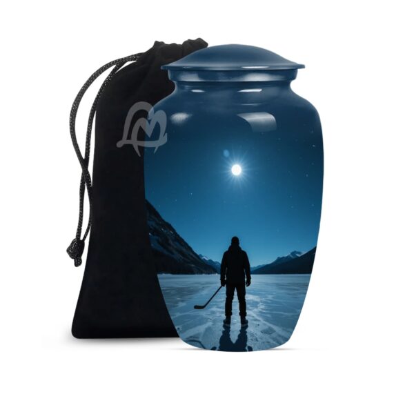 Adult Cremation URNS for Ashes- Hockey Cremation Urns for Human Ashes - Completely Handcrafted.