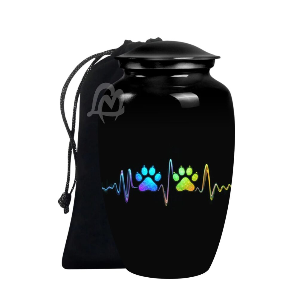 Handcrafted Burial Funeral Urns for Cremated Ash Remains Storage.