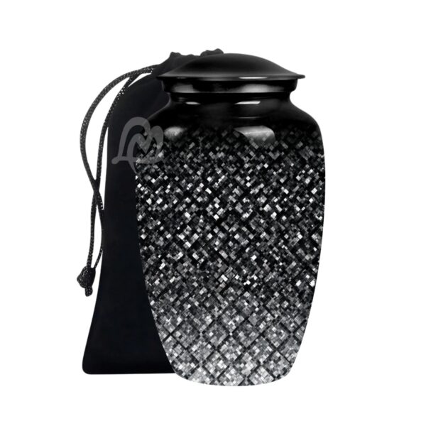 Pattern Cremation Urns for Human Ashes, Decorative Burial Urn for Adult Men and Women,