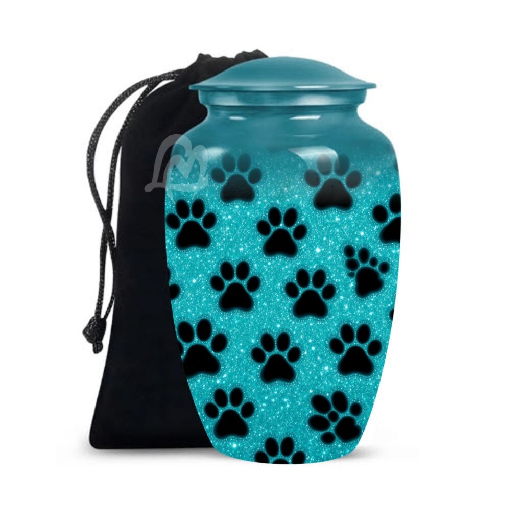 Handcrafted Burial Funeral Urns for Cremated Ash Remains Storage.