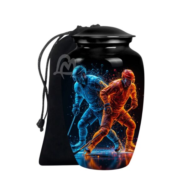 Adult Cremation URNS for Ashes- Hockey Cremation Urns for Human Ashes - Completely Handcrafted.