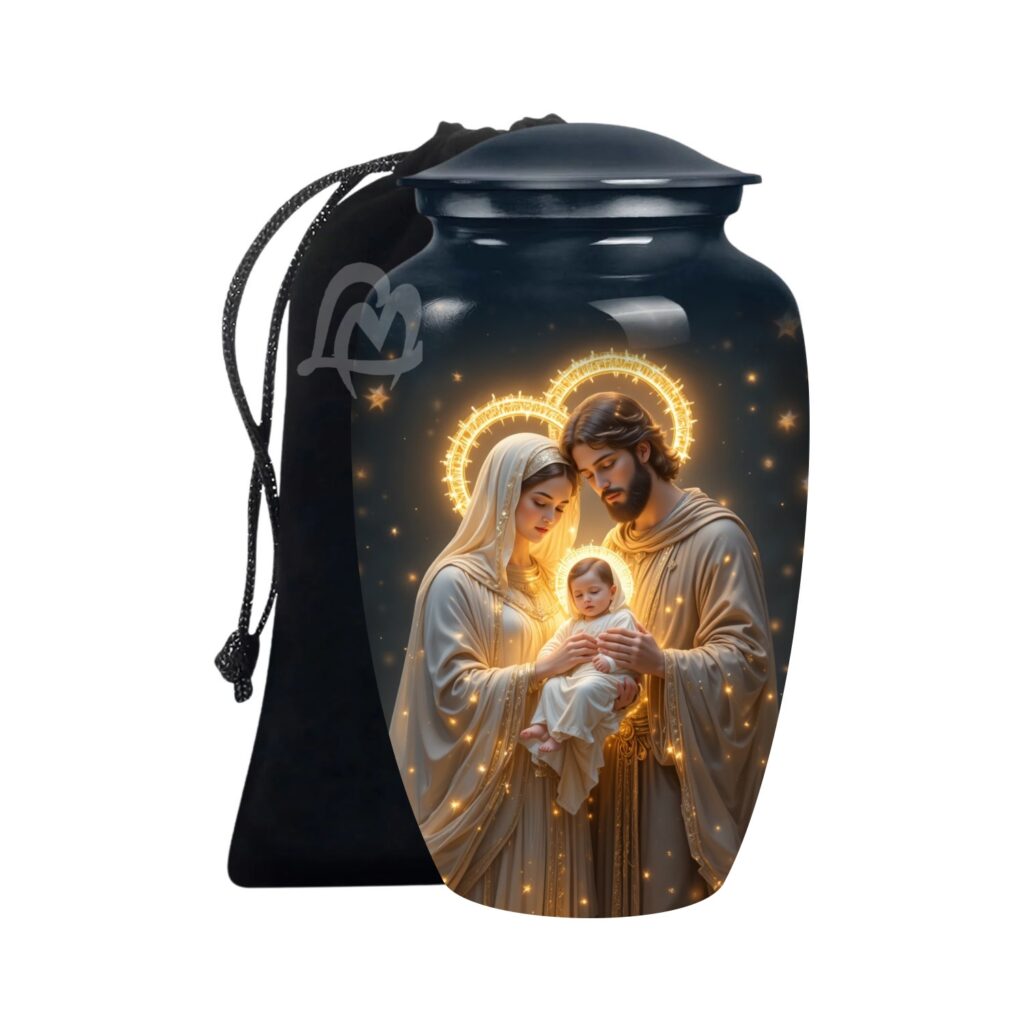 Memorial Urn Carefully Handcrafted with Elegant Finishes to Honor and Remember Your Loved Ones.