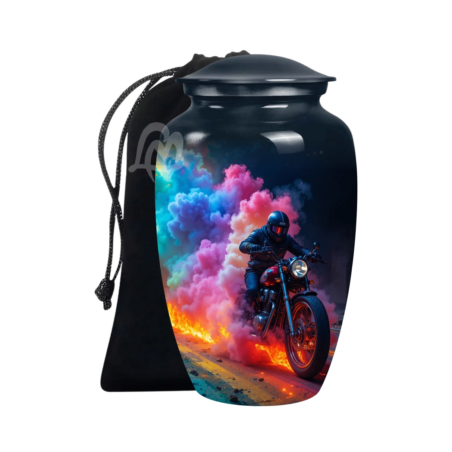 Bike Cremation Urn for Adult Human Ashes - Large Handcrafted Funeral Memorial Bike Cremation Urn for Adult Human Ashes - Large Handcrafted Funeral Memorial