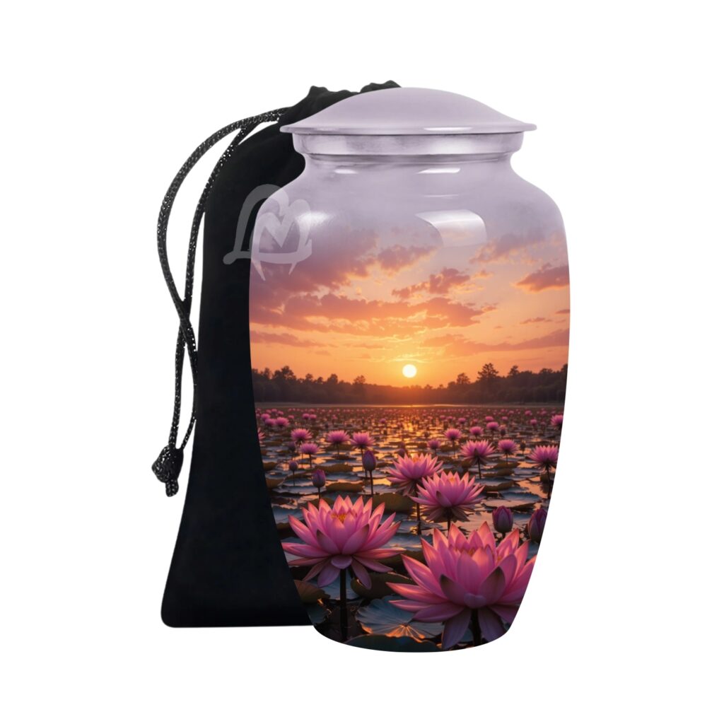 Affordable Urn for Ashes Lovely Cremation Urn | Durable and Lightweight Tribute.