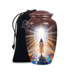 Memorial Urn Carefully Handcrafted with Elegant Finishes to Honor and Remember Your Loved Ones.